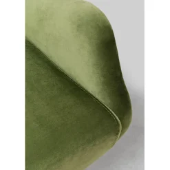 KARE Design Fauteuil pivotant Bellissima velours vert><noscript><img width=