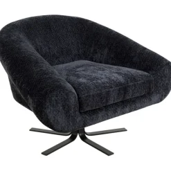 KARE Design Fauteuil pivotant Ciao Midnight><noscript><img width=
