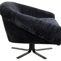 KARE Design Fauteuil pivotant Ciao Midnight><noscript><img width=