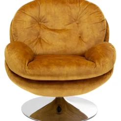 KARE Design Fauteuil pivotant Cosy ambre> Meubles