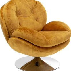 KARE Design Fauteuil pivotant Cosy ambre><noscript><img width=