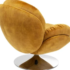 KARE Design Fauteuil pivotant Cosy ambre><noscript><img width=