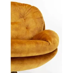 KARE Design Fauteuil pivotant Cosy ambre><noscript><img width=