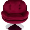 KARE Design Fauteuil pivotant Cosy berry> Meubles