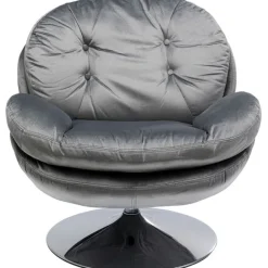 KARE Design Fauteuil pivotant Cosy gris> Meubles