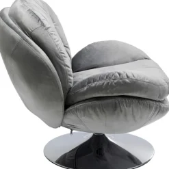 KARE Design Fauteuil pivotant Cosy gris><noscript><img width=