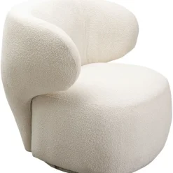 KARE Design Fauteuil pivotant Elite crème> Meubles