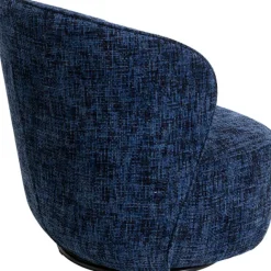 KARE Design Fauteuil pivotant Ellie bleu><noscript><img width=
