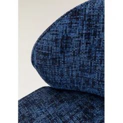 KARE Design Fauteuil pivotant Ellie bleu><noscript><img width=