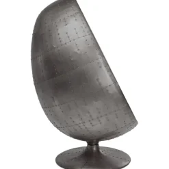 KARE Design Fauteuil pivotant Eye Ball Graphite><noscript><img width=