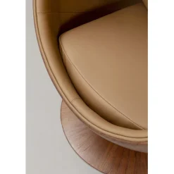 KARE Design Fauteuil pivotant Eye Ball noyer><noscript><img width=