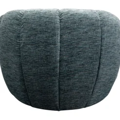 KARE Design Fauteuil pivotant Fiori bleu><noscript><img width=