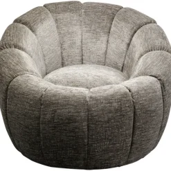 KARE Design Fauteuil pivotant Fiori gris> Meubles