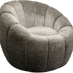 KARE Design Fauteuil pivotant Fiori gris> Meubles