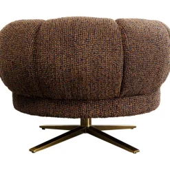 KARE Design Fauteuil pivotant Janno marron><noscript><img width=