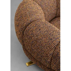 KARE Design Fauteuil pivotant Janno marron><noscript><img width=