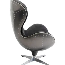 KARE Design Fauteuil pivotant Lounge noir Grafite><noscript><img width=