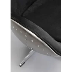 KARE Design Fauteuil pivotant Lounge noir Grafite><noscript><img width=