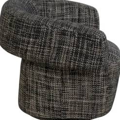 KARE Design Fauteuil pivotant Maye Bow Gris><noscript><img width=