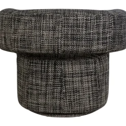 KARE Design Fauteuil pivotant Maye Bow Gris><noscript><img width=