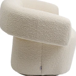 KARE Design Fauteuil pivotant Maye crème><noscript><img width=