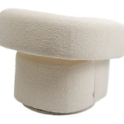 KARE Design Fauteuil pivotant Maye crème><noscript><img width=