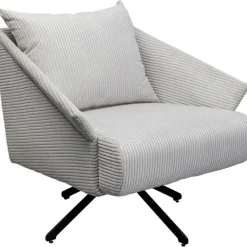 KARE Design Fauteuil pivotant Milo beige> Meubles