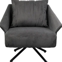 KARE Design Fauteuil pivotant Milo gris> Meubles