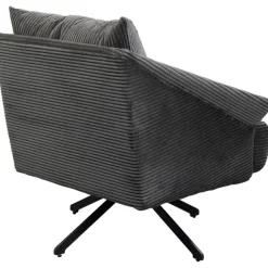 KARE Design Fauteuil pivotant Milo gris><noscript><img width=