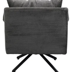 KARE Design Fauteuil pivotant Milo gris><noscript><img width=