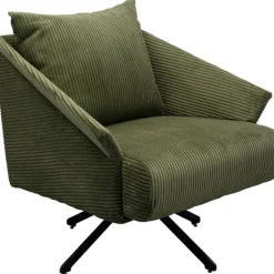 KARE Design Fauteuil pivotant Milo vert> Meubles