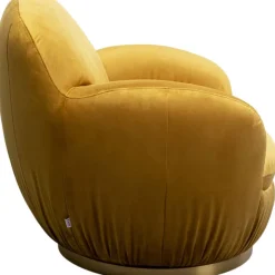 KARE Design Fauteuil pivotant Nube jaune><noscript><img width=