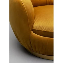 KARE Design Fauteuil pivotant Nube jaune><noscript><img width=