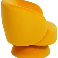 KARE Design Fauteuil pivotant Orion jaune><noscript><img width=