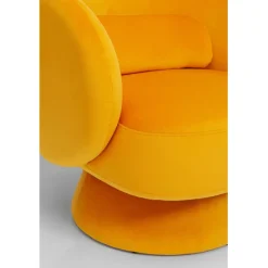 KARE Design Fauteuil pivotant Orion jaune><noscript><img width=