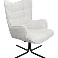 KARE Design Fauteuil pivotant Oscar beige> Meubles