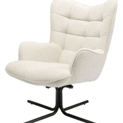 KARE Design Fauteuil pivotant Oscar crème><noscript><img width=