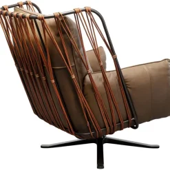KARE Design Fauteuil pivotant Paradiso marron><noscript><img width=