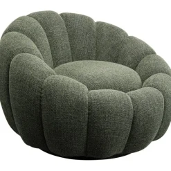 KARE Design Fauteuil pivotant Peppo Bloom Melange vert><noscript><img width=