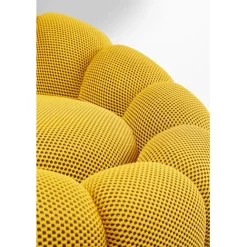KARE Design Fauteuil pivotant Peppo Bloom jaune><noscript><img width=
