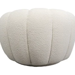 KARE Design Fauteuil pivotant Peppo Bloom blanc><noscript><img width=