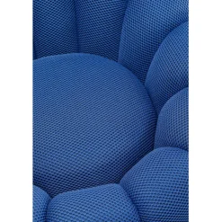 KARE Design Fauteuil pivotant Peppo Bloom bleu><noscript><img width=
