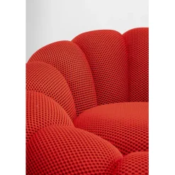 KARE Design Fauteuil pivotant Peppo Bloom rouge><noscript><img width=