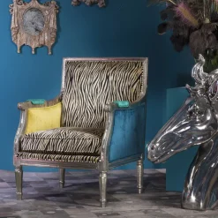 KARE Design Fauteuil Regency Zebra><noscript><img width=