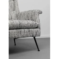KARE Design Fauteuil Vegas Forever mélange sel & poivre><noscript><img width=