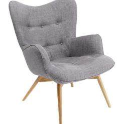KARE Design Fauteuil Vicky gris><noscript><img width=