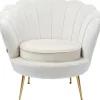 KARE Design Fauteuil Water Lily doré-beige> Meubles