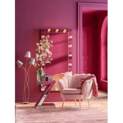 KARE Design Fauteuil Water Lily doré-rosé><noscript><img width=