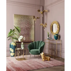 KARE Design Fauteuil Water Lily doré-vert><noscript><img width=