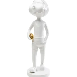 KARE Design Figurine décorative Ball Girl blanc 41cm> Accessoires